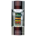 Зеркальная поверхность Акриловая световая декоративная стеклянная экскурсионная лифта лифта пассажира